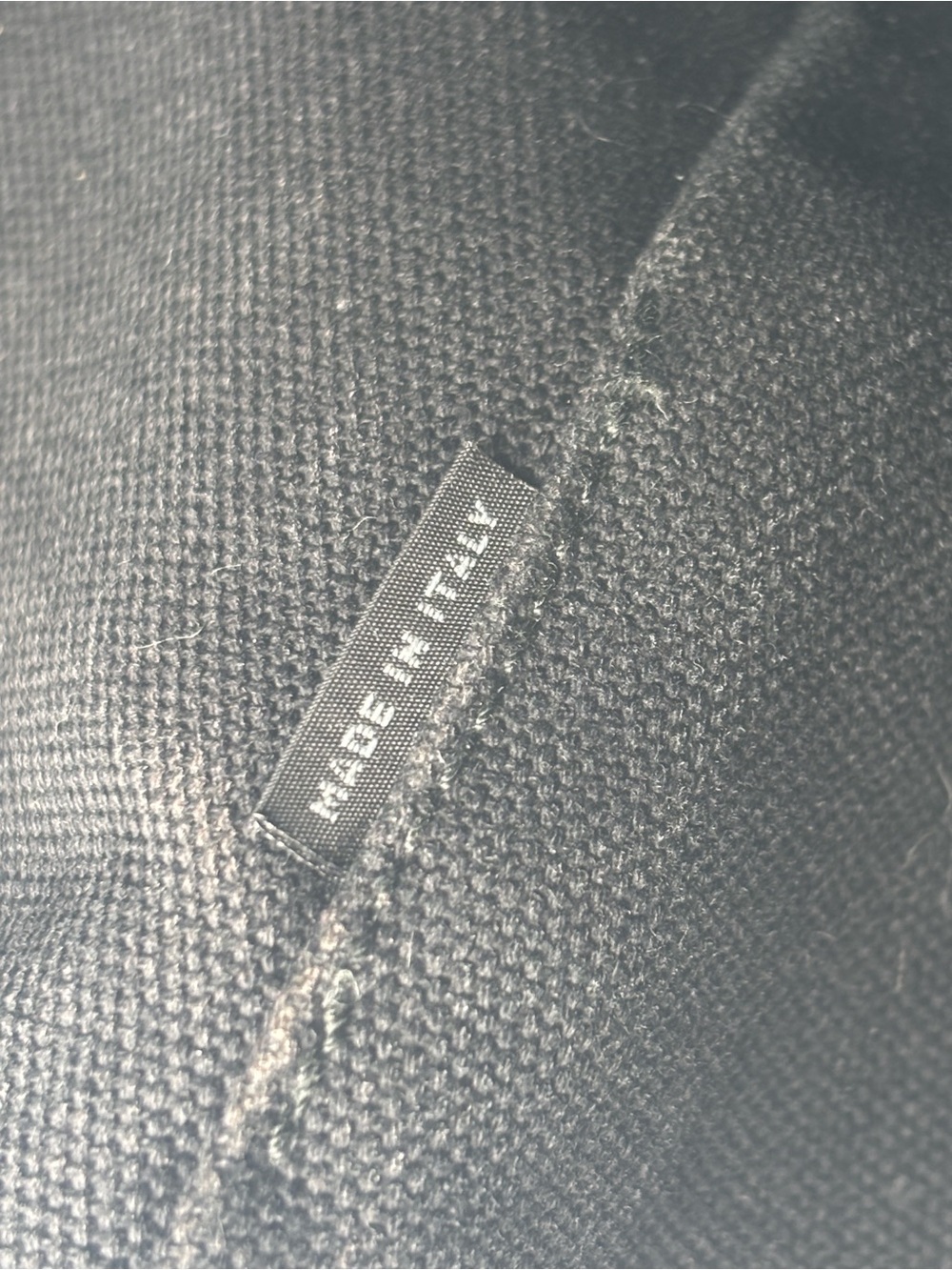 Prada Canapa Black Canvas Tote - Authentic - Picture 7 of 15